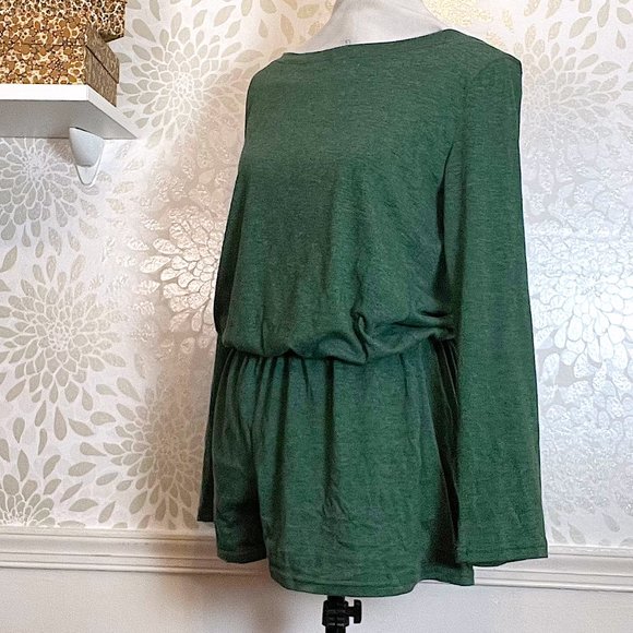 CZGBT Long Sleeve Shorts Romper - Picture 3 of 6